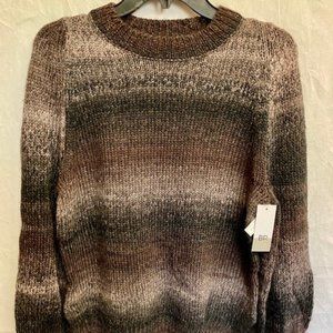 bp Grey Castlerock Metallic Sweater Sz S